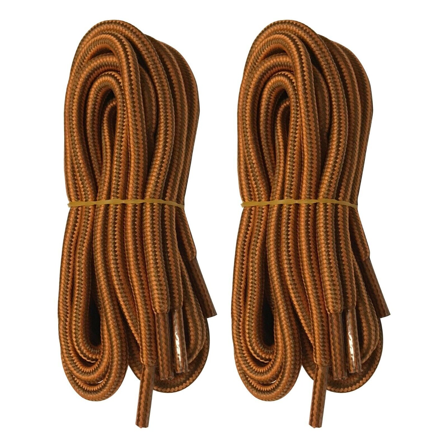 2 pairs 5mm Thick Heavy duty Round Hiking Work Boot Shoe laces Military Strings