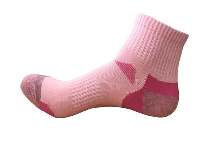 2 Pair Womens Mid Cut Ankle Quarter Athletic Casual Sport Cotton Socks Size 5-10