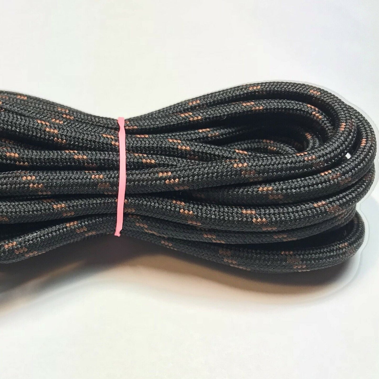 Black round shoe boot laces for hiking work 36 38 40 42 45 48 54 58 62 63 inch