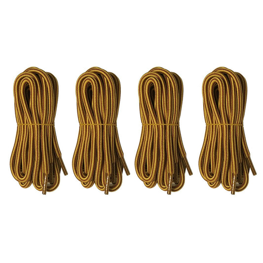 4pair 5mm Thick Heavy duty Round Hiking Work Boot Shoe laces Strings Replacement