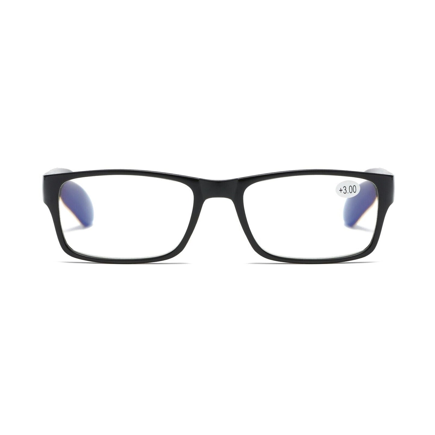 4 PK Unisex Anti Blue Light Reading Glasses Spring Hinge Readers for Men Women