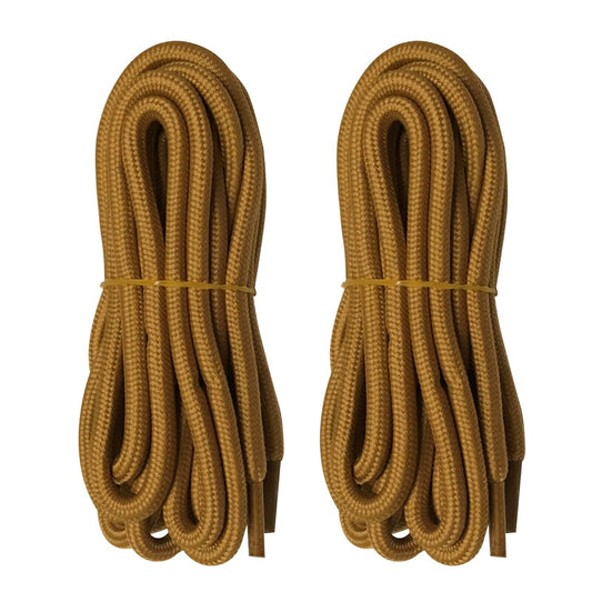 2pair 5mm Thick Heavy duty Round Hiking Work Boot Shoe laces Strings Replacement