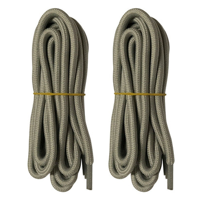 2pair 5mm Thick Heavy duty Round Hiking Work Boot Shoe laces Strings Replacement