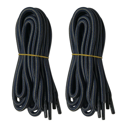 2 pairs 5mm Thick Heavy duty Round Hiking Work Boot Shoe laces Military Strings