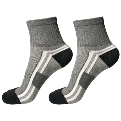 2Pair Mens Breathable Ankle Quarter Athletic Casual Sport Cotton Socks Size 6-12