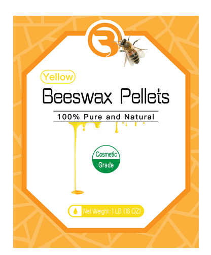 2 4 8 15 oz Pure Natural Yellow Beeswax Pellets Pastilles for Candle Soap Making