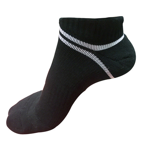 1 pair Mens Low Cut Ankle Cotton Athletic Cushion Casual Sport Running Socks