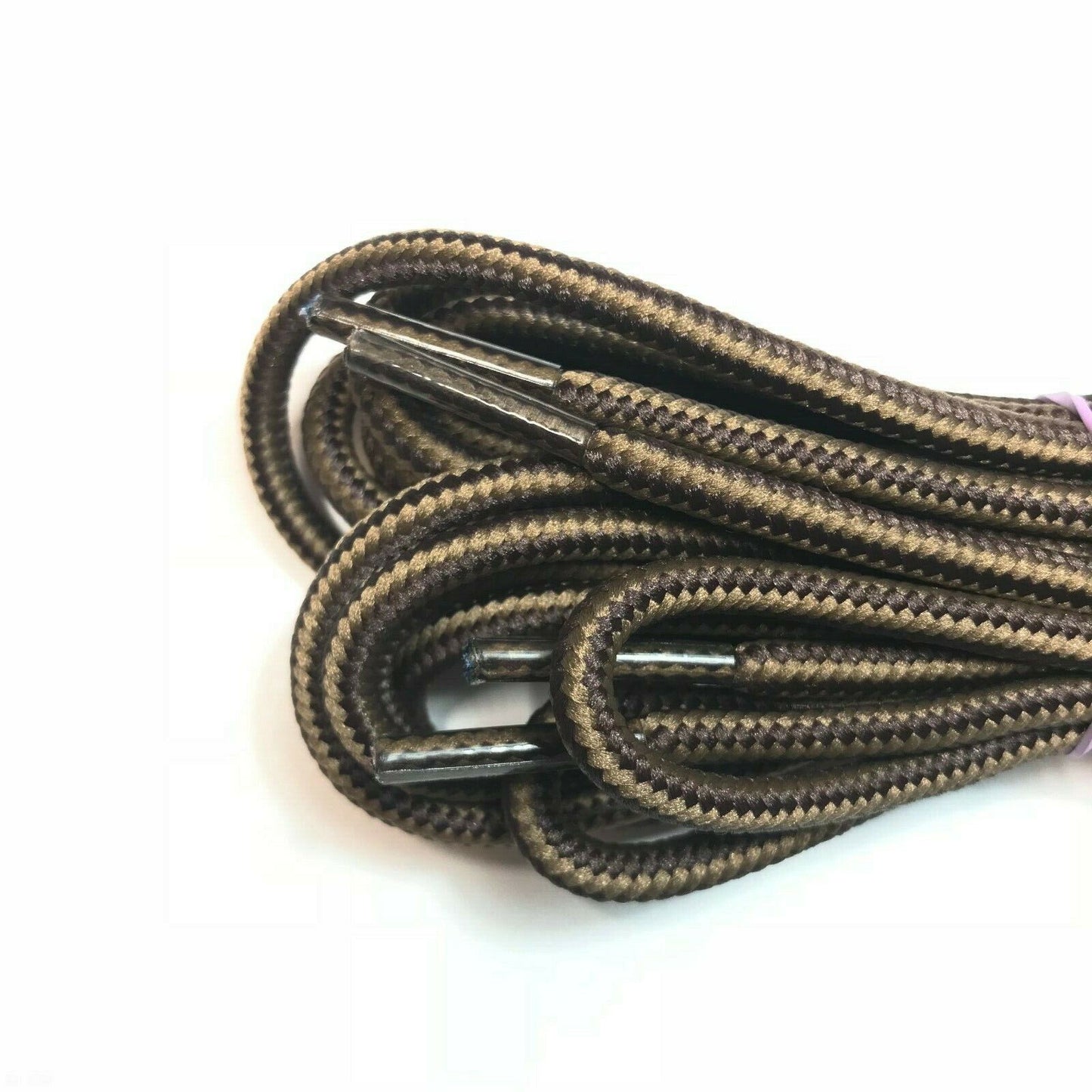 Black heavy duty long military hiking work boot shoe laces strings for men women