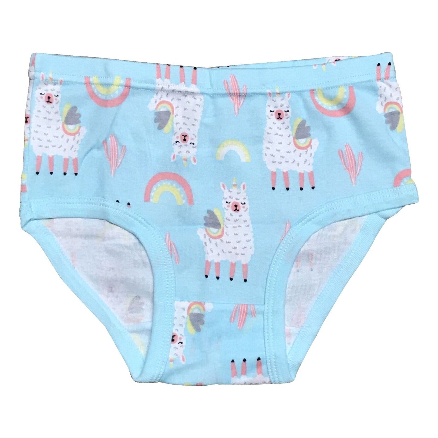 12 PK Toddler Little Girls Cotton Underwear Briefs Kids Panties Mermaid Pattern