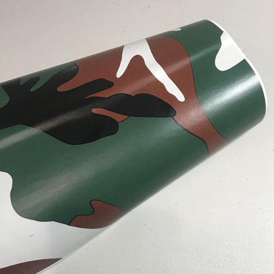 1FT X 5FT Camo Car Vinyl Wrap Auto Sticker Decal Film Bubble Free Air Release