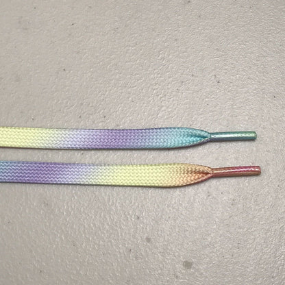 2 Pair Flat Shoelaces Shoe Strings Replacement for Sneakers Athletic Shoes Boots