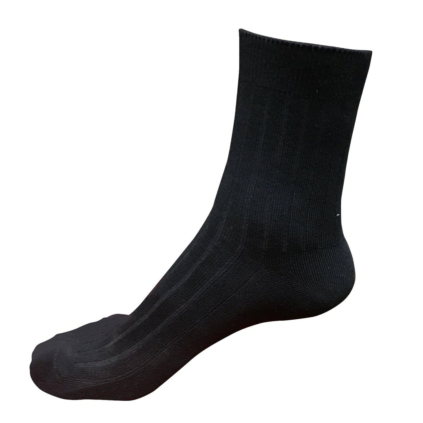 1pair Mens Breathable Cotton Casual Crew Dress Socks Under the Calf Size 6-10