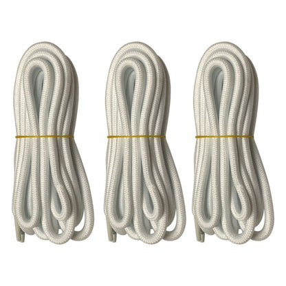 3pair 5mm Thick Heavy duty Round Hiking Work Boot Shoe laces Strings Replacement