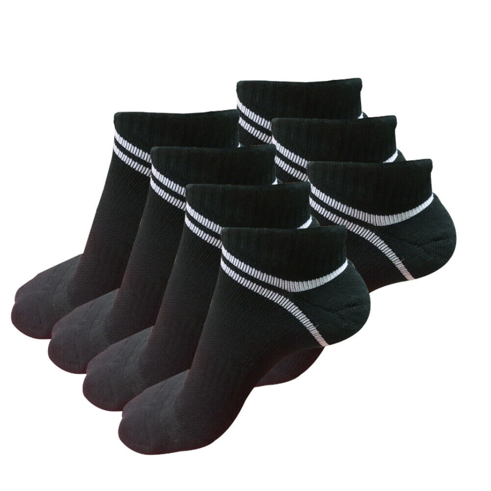 7 pair Mens Low Cut Ankle Cotton Athletic Cushion Casual Comfortable Sport Socks