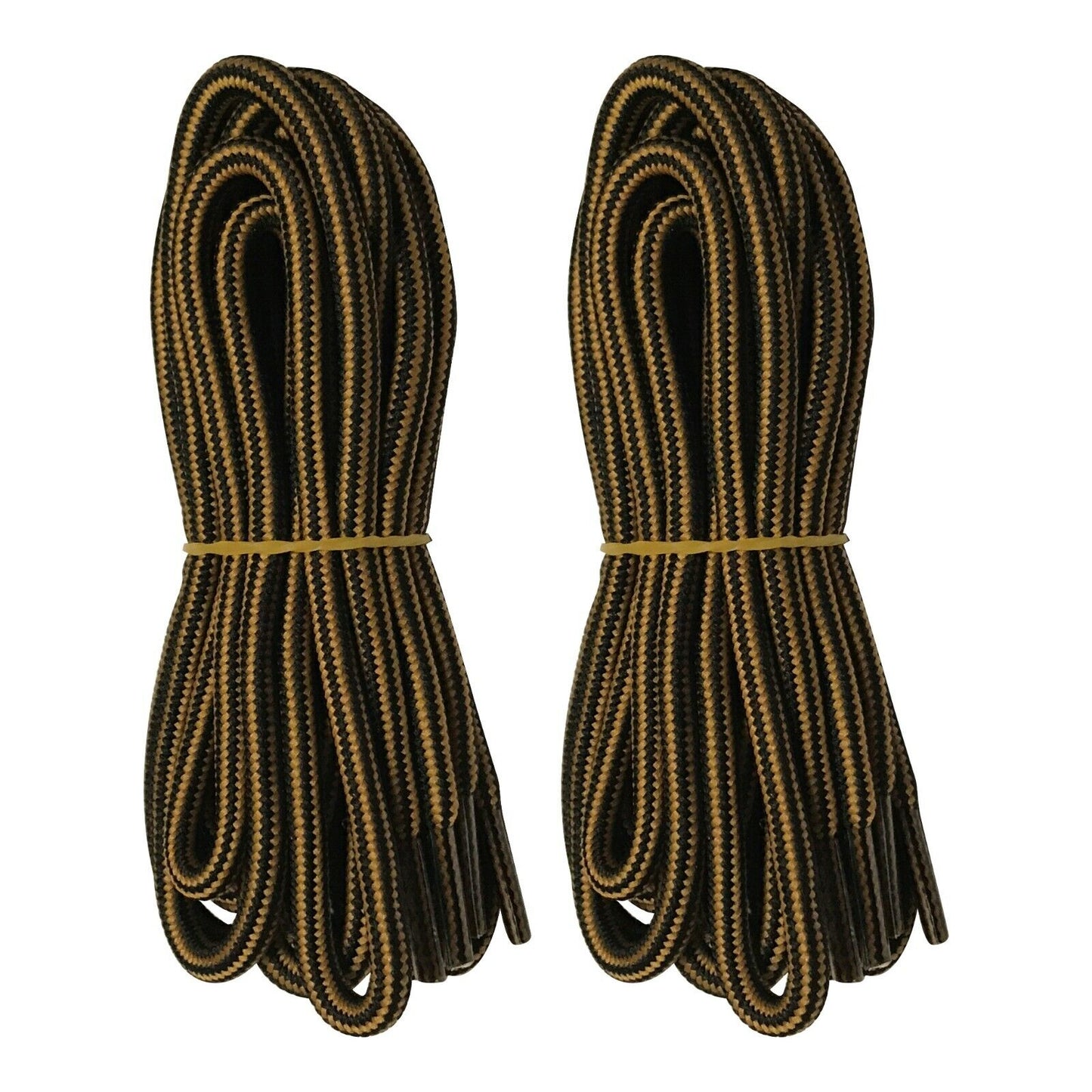 2 pairs 5mm Thick Heavy duty Round Hiking Work Boot Shoe laces Military Strings