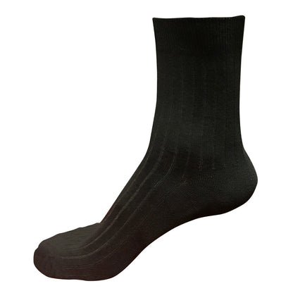 1pair Mens Breathable Cotton Casual Crew Dress Socks Under the Calf Size 6-10