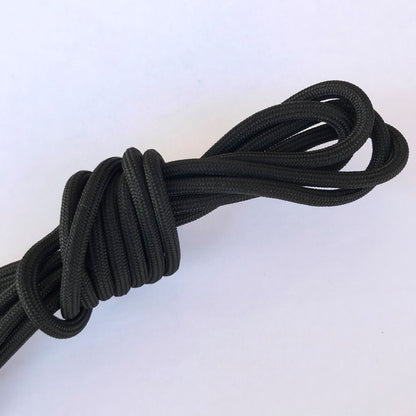 Black round shoe boot laces for hiking work 36 38 40 42 45 48 54 58 62 63 inch