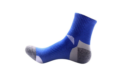 Lot 3-12 Mens Mid Cut Ankle Quarter Athletic Breathable Sport Cotton Socks 6-12