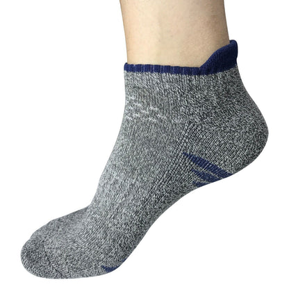 Lot 3-12Pair Mens Low Cut Ankle Breathable Cotton Cushion Athletic Running Socks