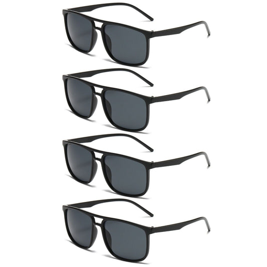 4PK Unisex Retro Aviator Sunglasses for Men Women Driving Outdoor Sports UV400