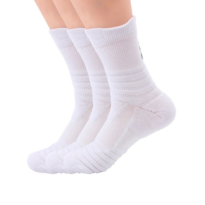 Lot 1-12 Mens Cotton Athletic Sport Casual Work Crew Socks White Size 9-11 6-12