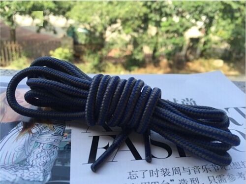 Heavy duty round outdoor boot laces shoelaces for hiking walking boots shoes