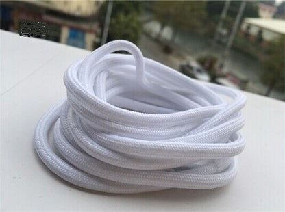 Strong white round boot shoe laces for hiking work 36 38 40 45 48 54 60 63 inch