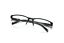 3 Packs Mens Unisex Half Frame Square Reading Glasses Black Spring Hinge Readers