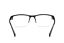 3 Packs Mens Unisex Half Frame Square Reading Glasses Black Spring Hinge Readers