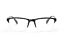 3 Packs Mens Unisex Half Frame Square Reading Glasses Black Spring Hinge Readers