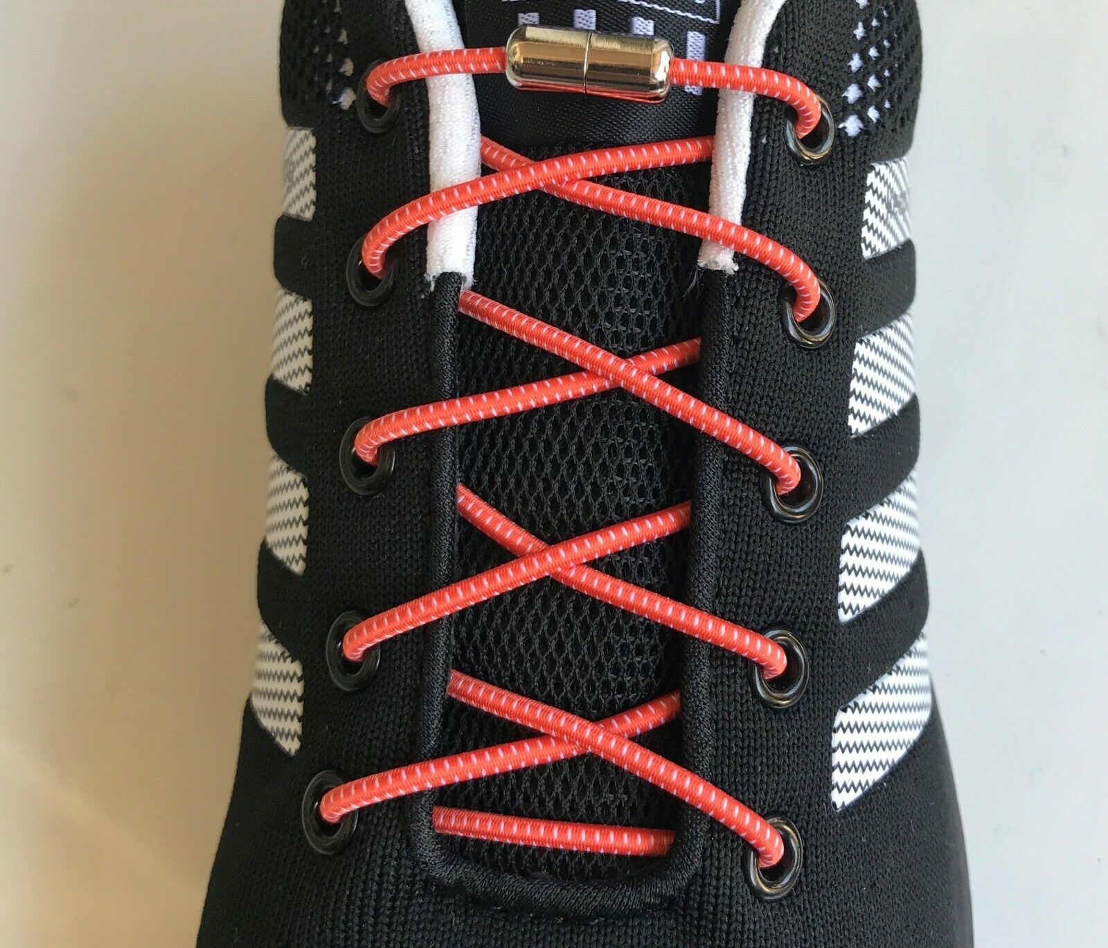 Lazy No Tie Elastic tieless lock Shoe laces strings for Sneakers kids adult boot - B&Q CO.