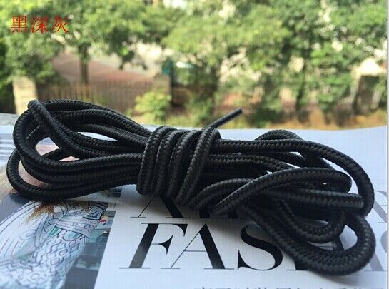 4 pairs Black shoe boot laces for hiking work 38 40 45 48 55 58 60 62 63 72 inch - B&Q CO.