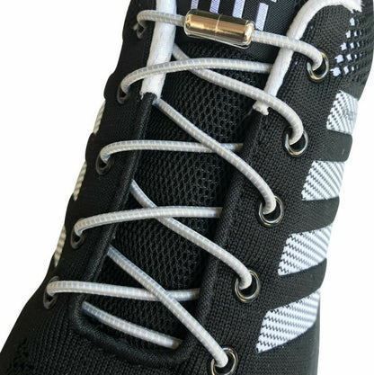 3 pair No Tie tie free Elastic lock laces Shoe laces for kids toddlers men women - B&Q CO.