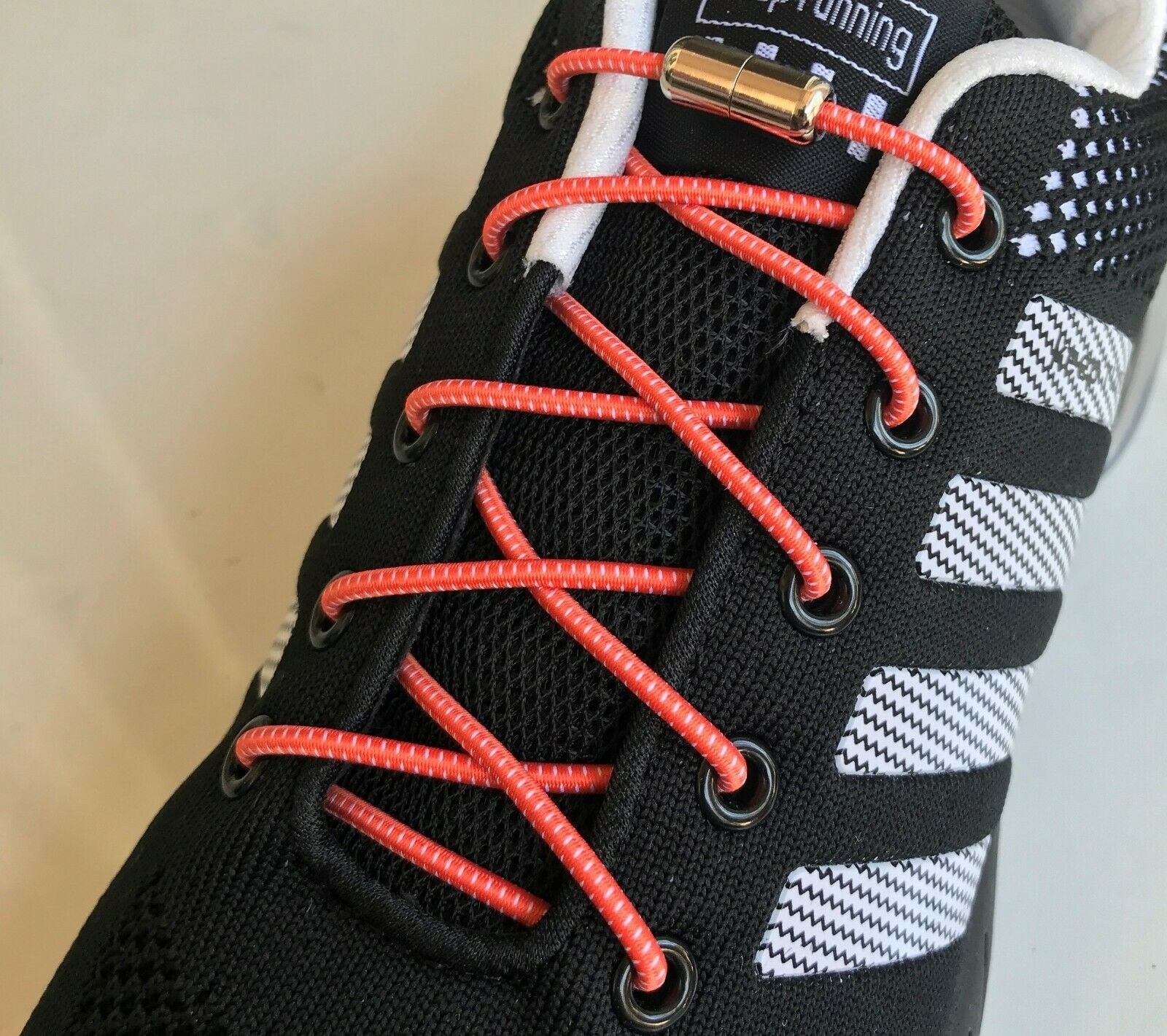 1 pair lazy No Tie Elastic lock laces Shoe laces for dress shoes tenni B and Q CO. 1 pair lazy No Tie Elastic lock laces Shoe laces for dress shoes tenni B and Q CO.