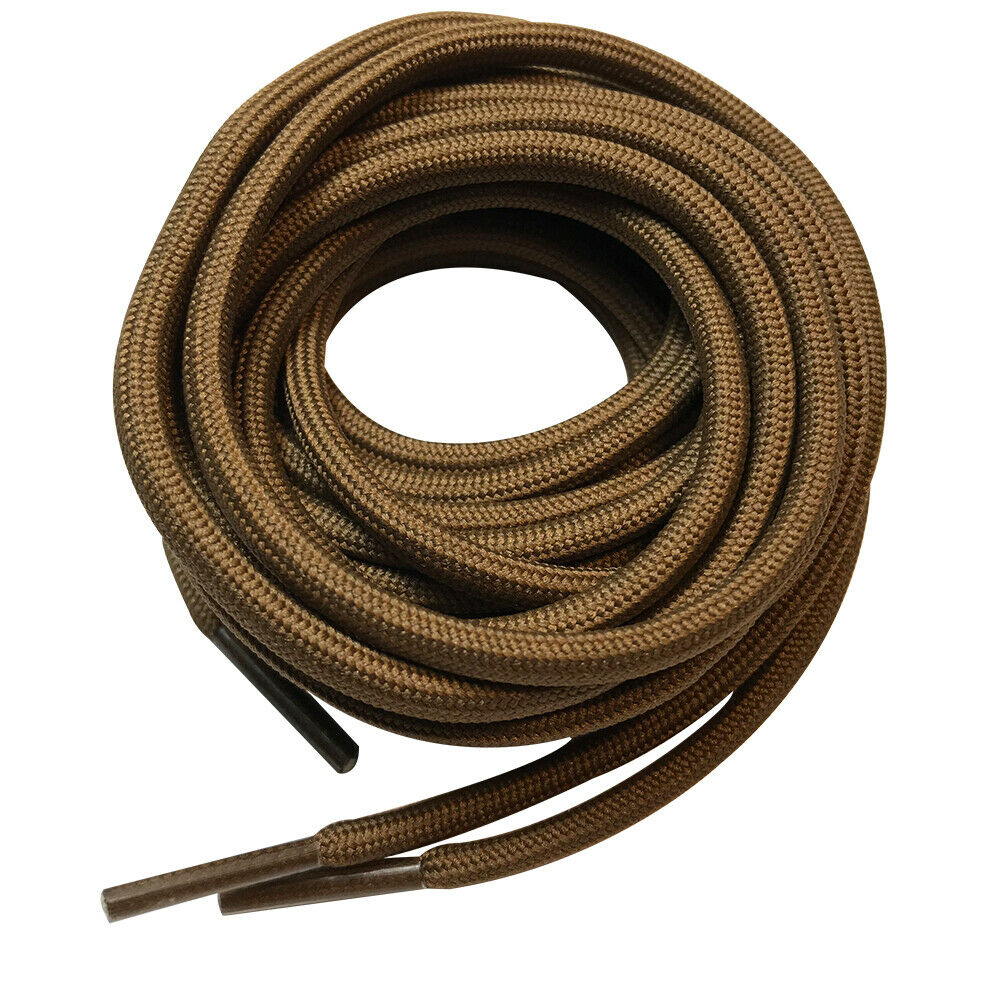 1 pair hiking work boot shoe laces strings replacement 38 40 48 54 60 63 72 inch - B&Q CO.